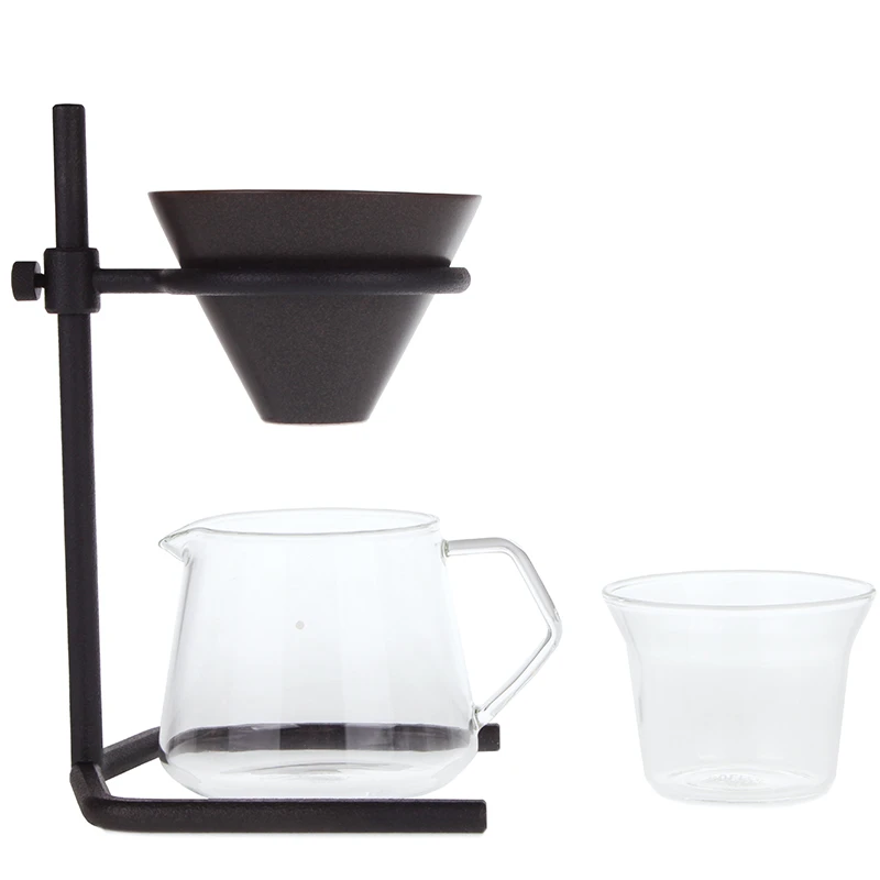 Kinto Handfilter Kaffee Set Schwarz 2 Tassen 3 Kinto Handfilter Kaffee Set Schwarz 2 Tassen