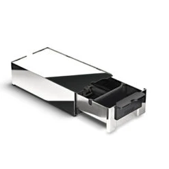 Eureka Mignon Abschlagbox Edelstahl