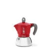 Bialetti New Moka Induction 2 Tassen Rot