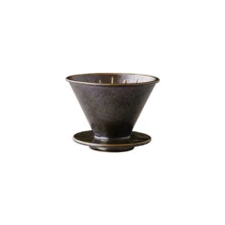 Kinto SCS Brewer Filterhalter 4 Tassen Schwarz