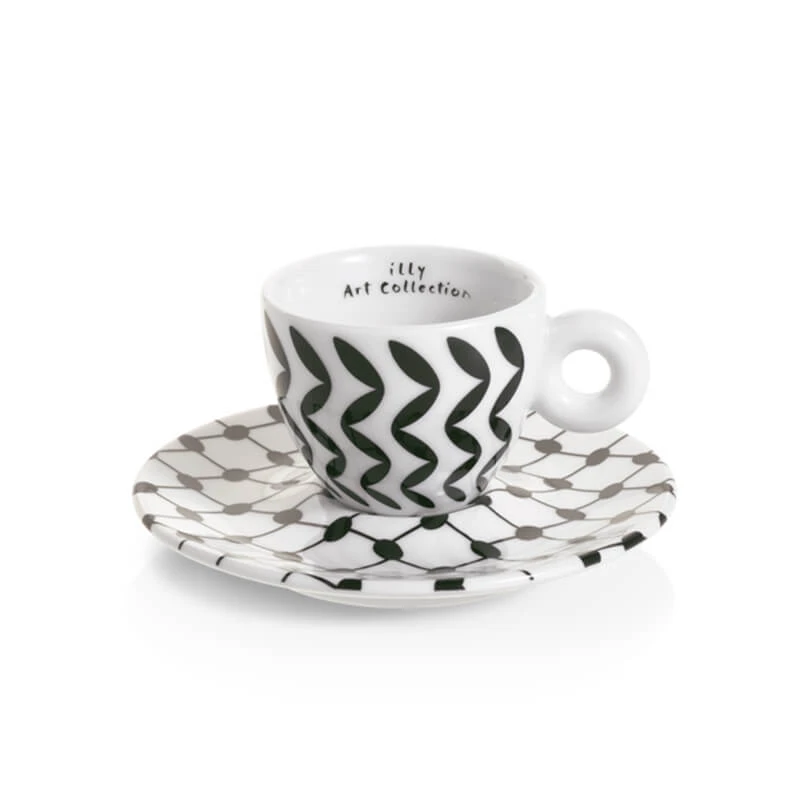 Illy Espressotassen Designeredition 2 Stück 4 Illy Espressotassen Designeredition 2 Stück – Bild 2