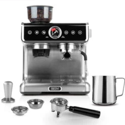 Espresso Grind Profession Edelstahl Schwarz -Café Séries Boutique 105202 105202 beem espresso grind profession edelstahl pluszuebehoer