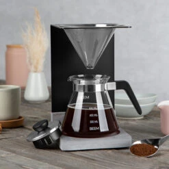 Kaffeebereiter Set Pour Over Beton -Café Séries Boutique 105207 105207 beem kaffeebereiter set pour over beton moodkueche