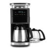 Fresh-Aroma-Perfect III Duo Edelstahl Schwarz -Café Séries Boutique 105212 105212 beem fresh aroma perfect iii duo edelstahl schwarz startbildzweikannen