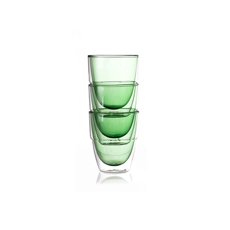 Stack Thermo Glass 200 Ml Semi-Green 4 Stack Thermo Glass 200 Ml Semi-Green – Bild 2
