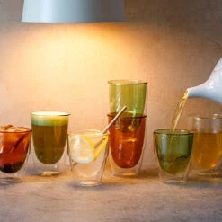 Stack Thermo Glass 200 Ml Semi-Green 7 Stack Thermo Glass 200 Ml Semi-Green -Café Séries Boutique 105413 105413 carl henkel stack thermo glass 200 ml semi green mood