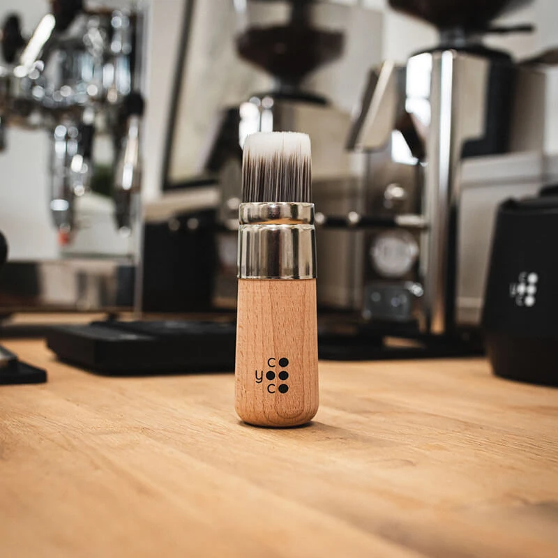 Barista Pinsel Groß Holz 4 Barista Pinsel Groß Holz – Bild 2