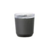 Kinto To-Go Tumbler 240 Ml Mit Stöpsel Schwarz -Café Séries Boutique 105559 105559 kinto togotumbler 240ml with plug black